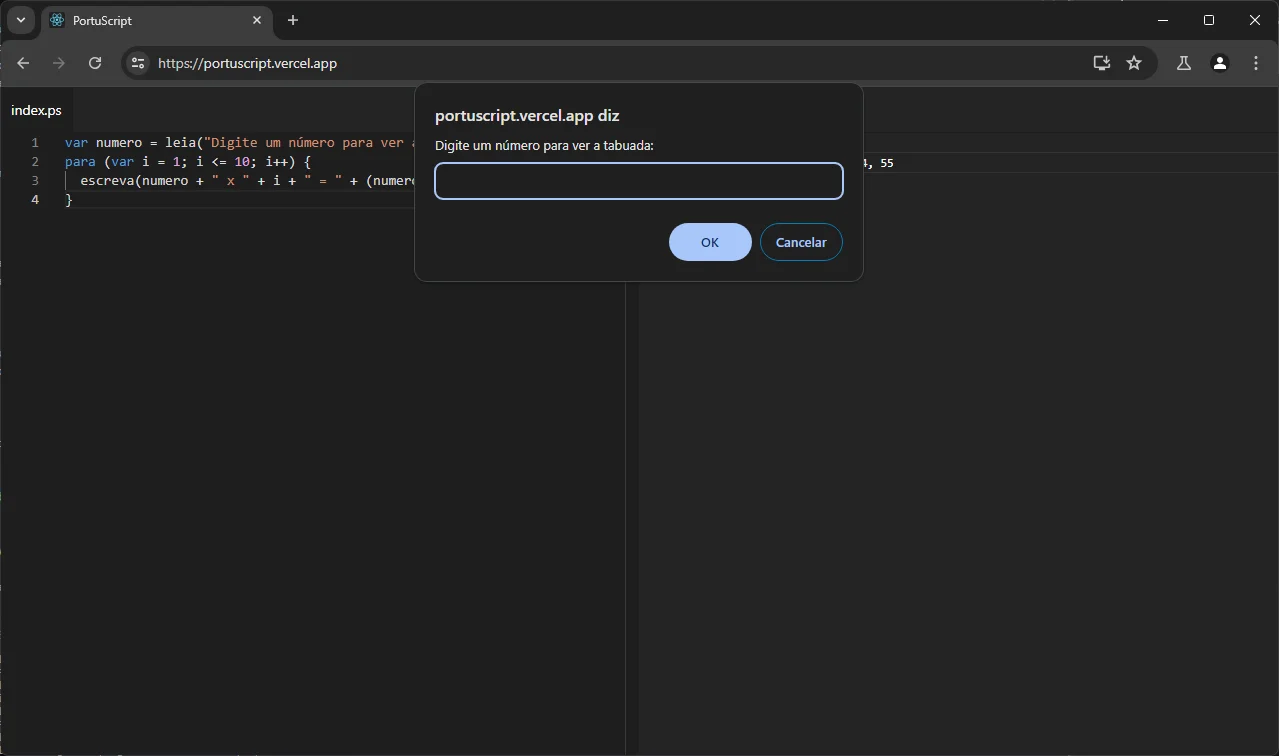 PortuScript screenshot 1